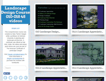 Tablet Screenshot of learn.dargan.com